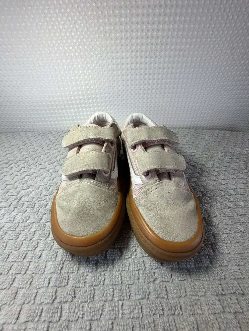 Vans Old Skool V Toddler 'Pop Pink Gum' Sneakers